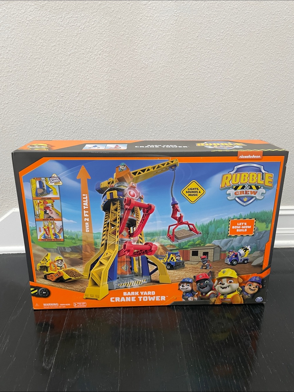Rubble Crew Yellow Crane Tower Playset
